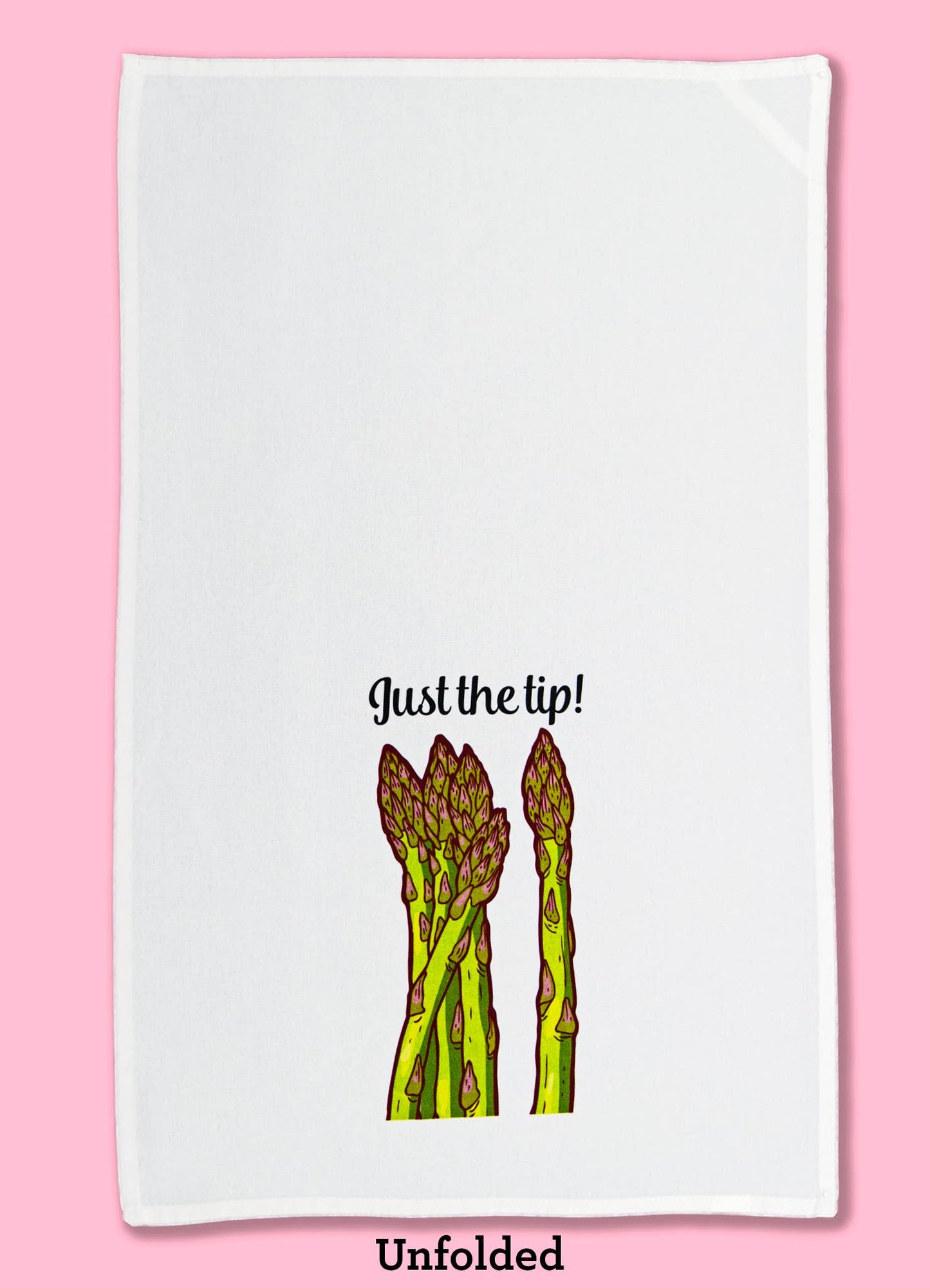Just The Tip Asparagus Dishtowel