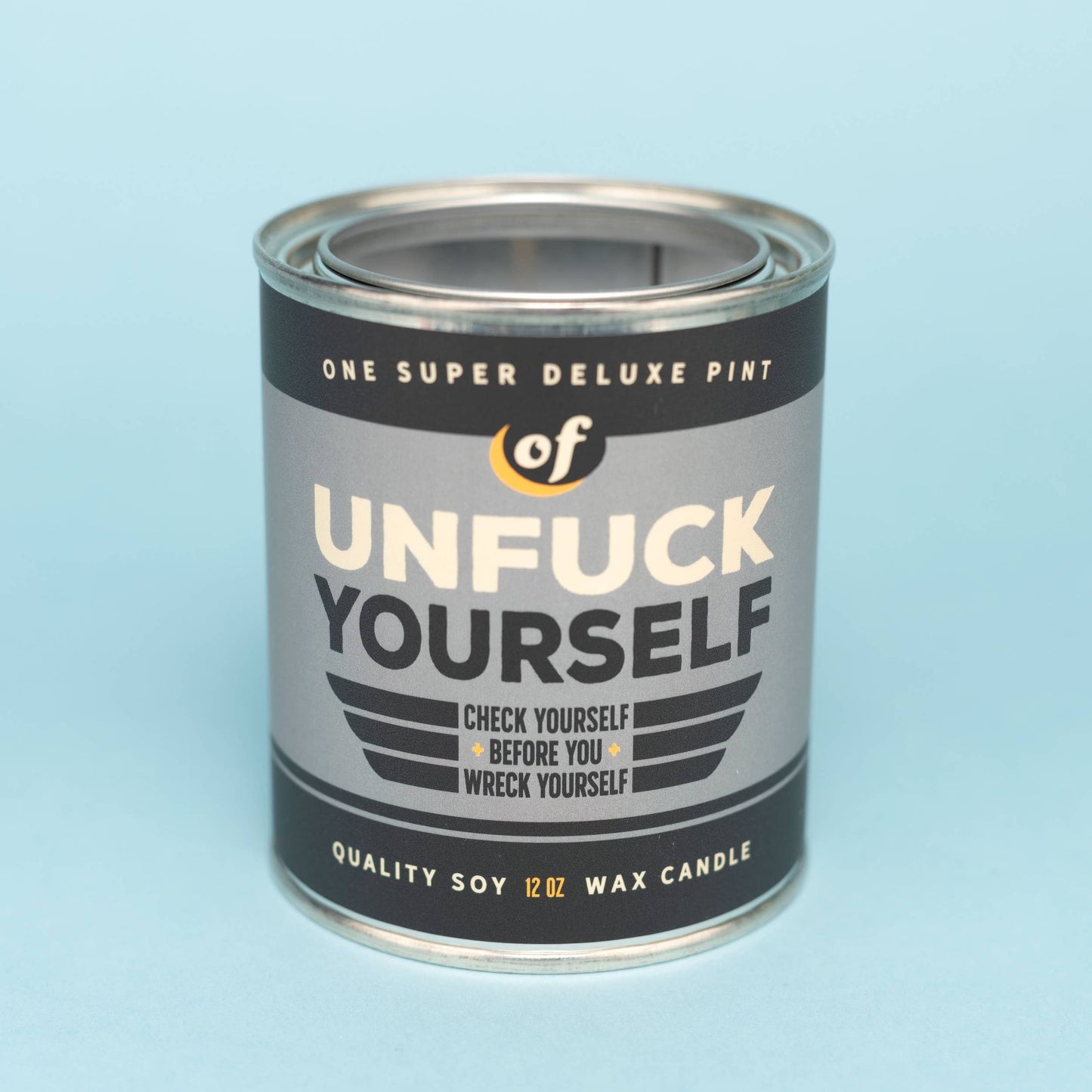 Unfuck Yourself Vintage Paint CanΒ·dle | Funny Candle