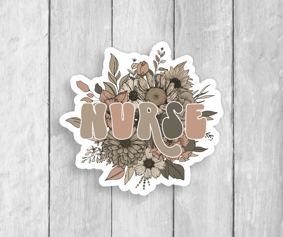 Nurse Vinyl Sticker