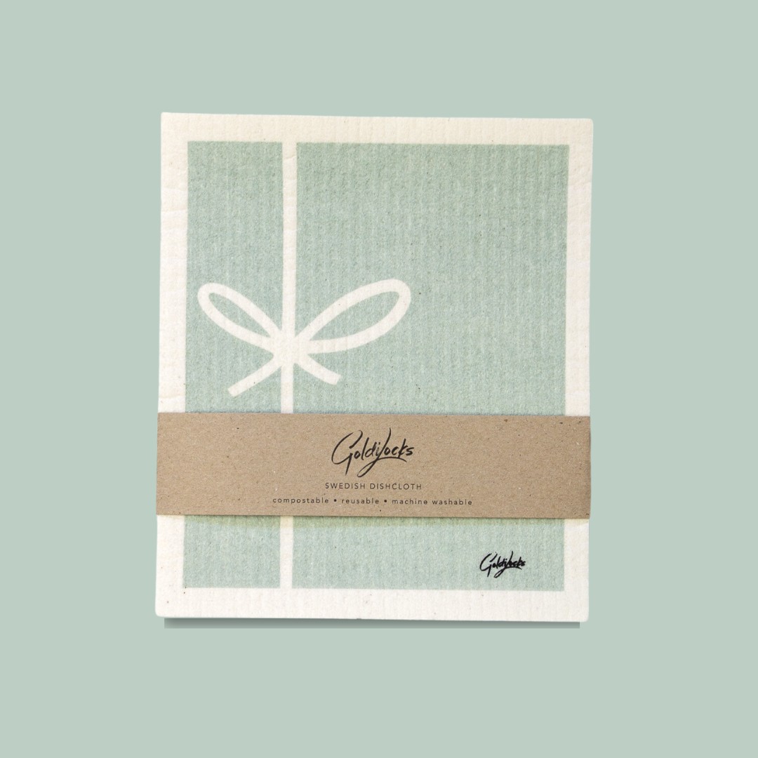 Goldilocks Goods - Swedish Dishcloth: Green Gift