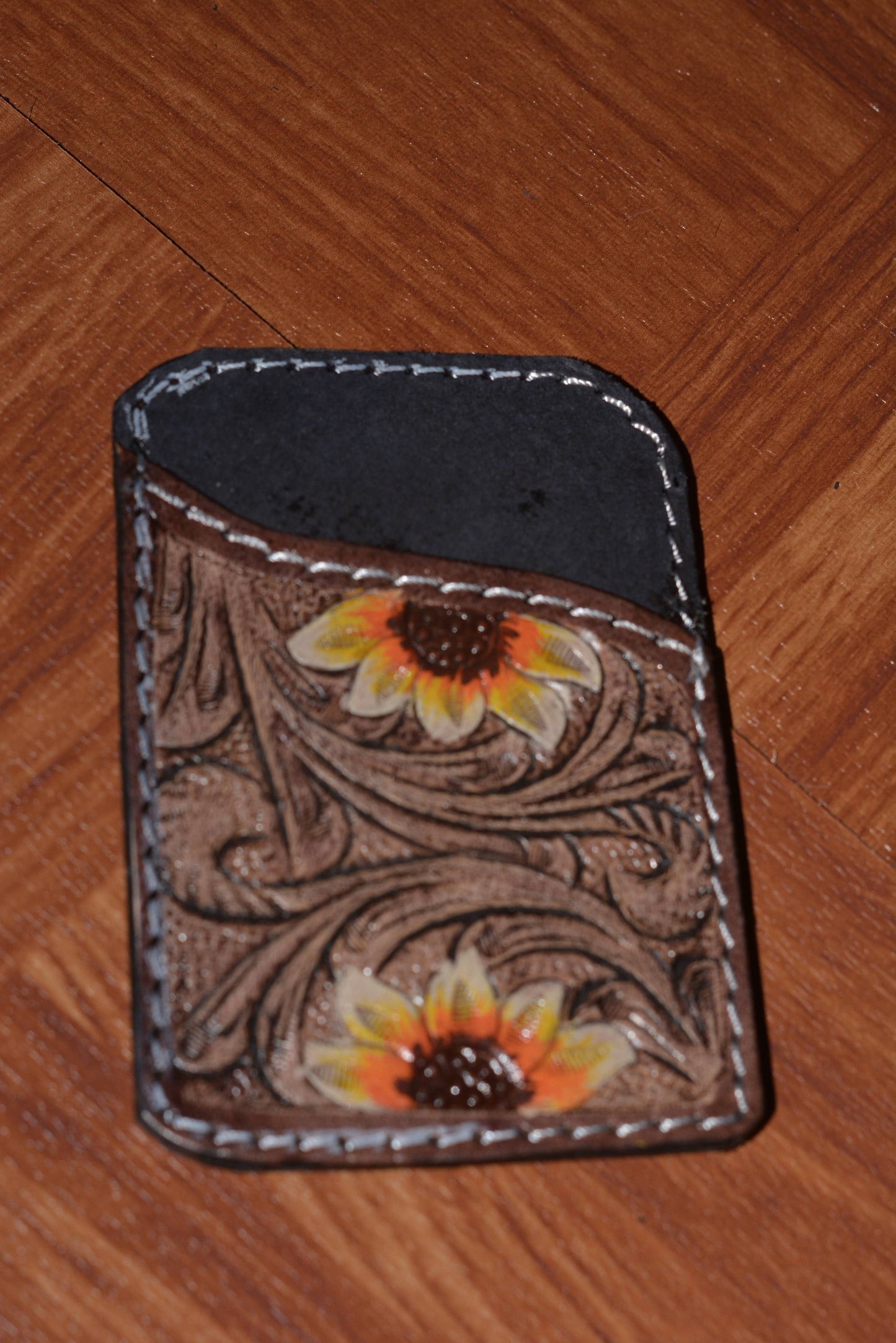 Single card boot wallet