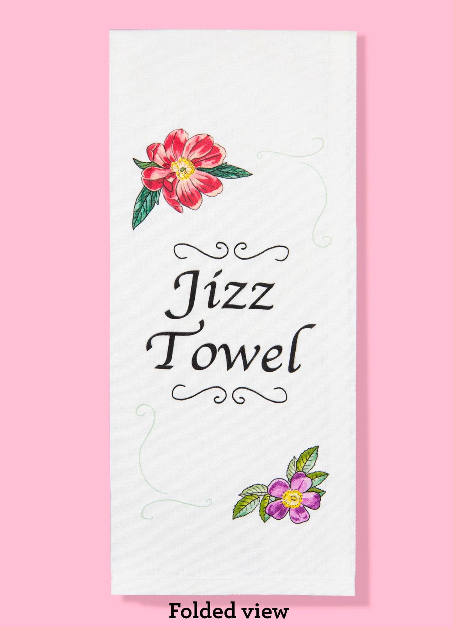 Spicy Dishtowel - J*** Towel Tea Towel