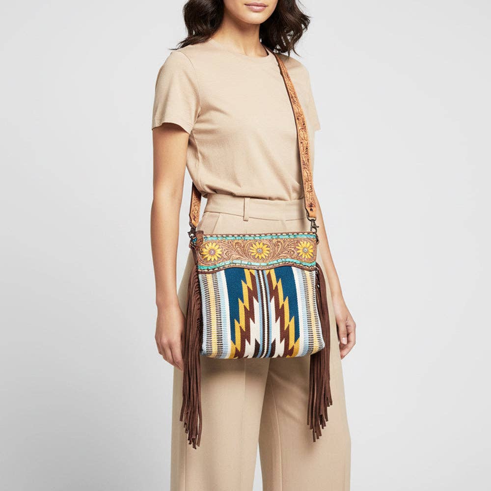American Darling Crossbody Genuine Western Leather Bag