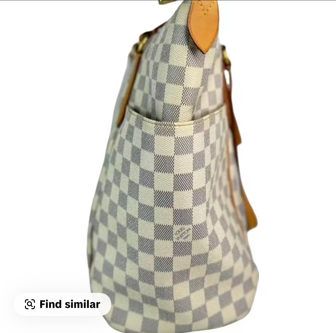 Louis Vuitton Totally MM Damier Azur Tote - Preloved Authentic