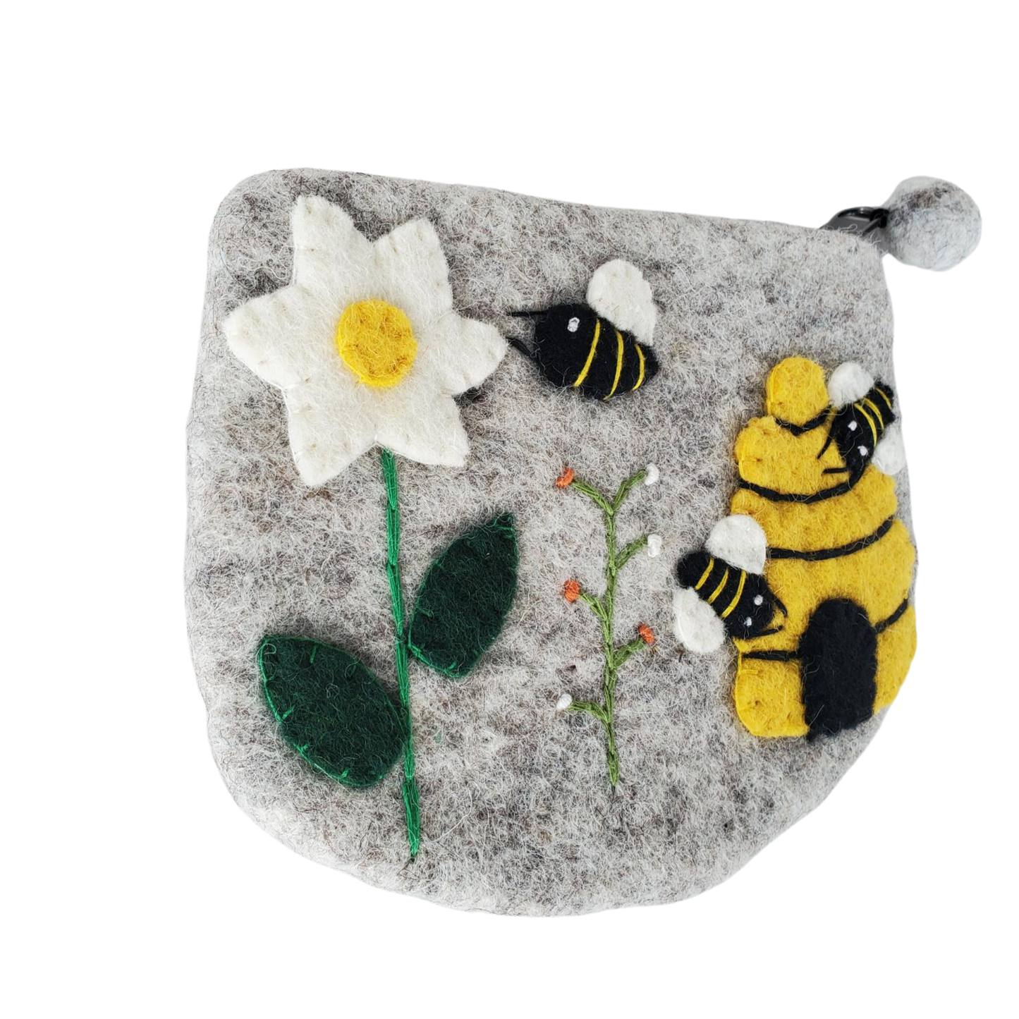 Wool Bee Bag - Handmade