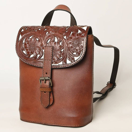 Backpack Genuine Leather women bag western Bag: KBG320