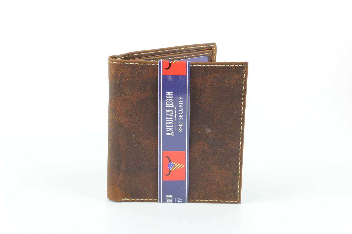 Hunter Leather Men's Hipster Wallet RFID