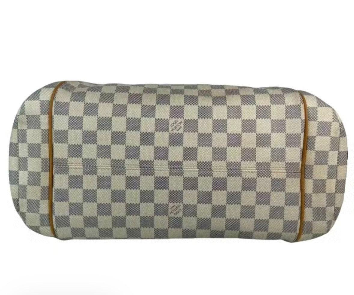 Louis Vuitton Totally MM Damier Azur Tote - Preloved Authentic