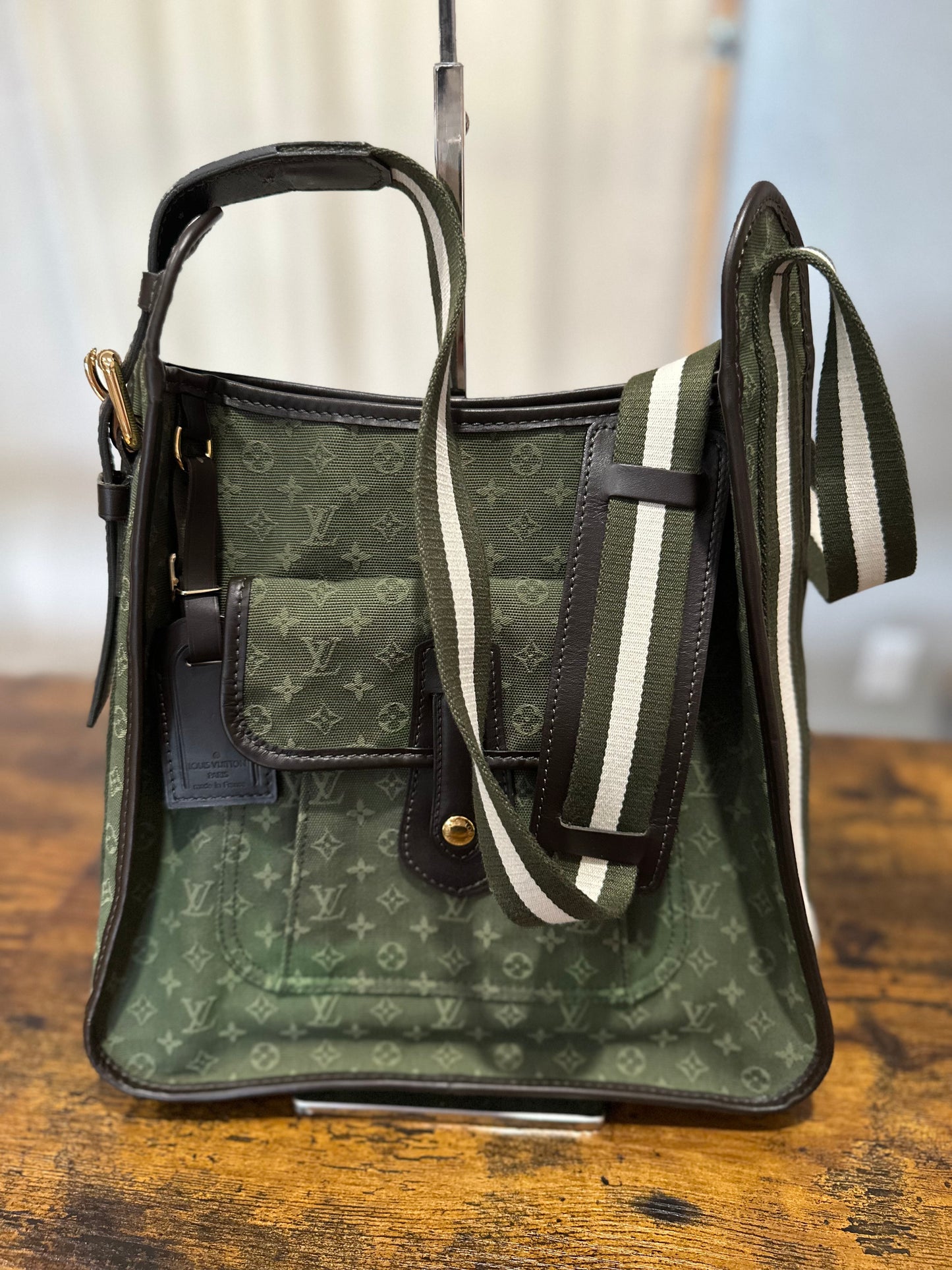 JT022 Preowned Vintage Louis Vuitton Mini Lin Lucille PM