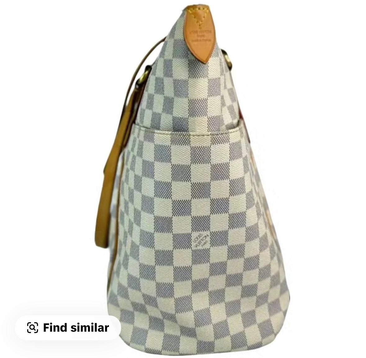 Louis Vuitton Totally MM Damier Azur Tote - Preloved Authentic