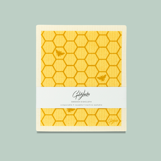 Goldilocks Goods - Swedish Dishcloth: Honeycomb