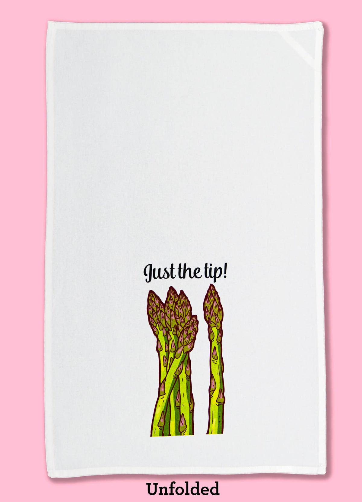 Just The Tip Asparagus Dishtowel