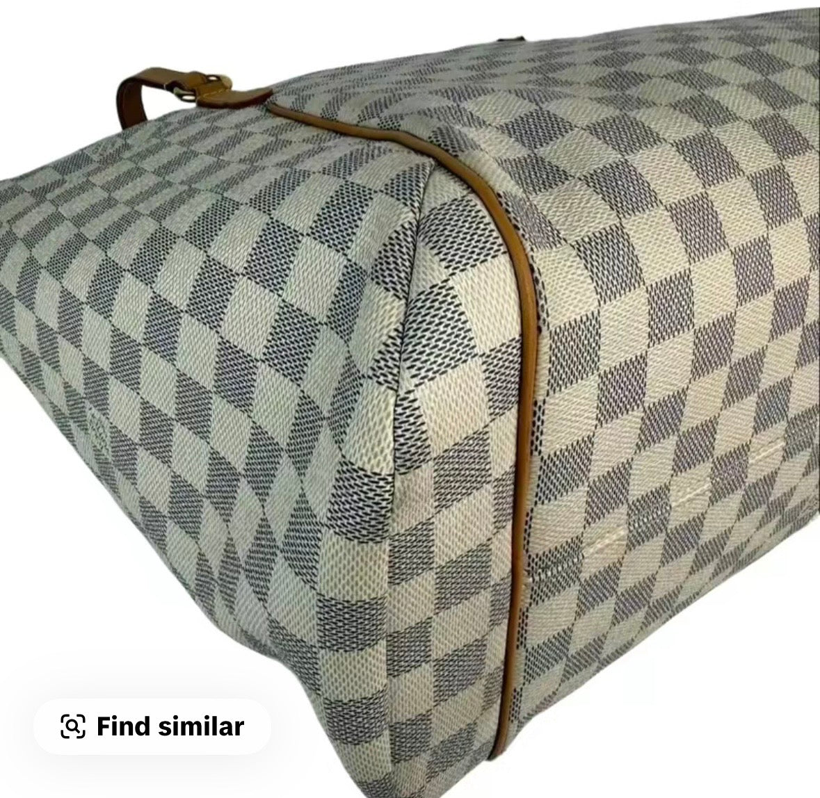 Louis Vuitton Totally MM Damier Azur Tote - Preloved Authentic