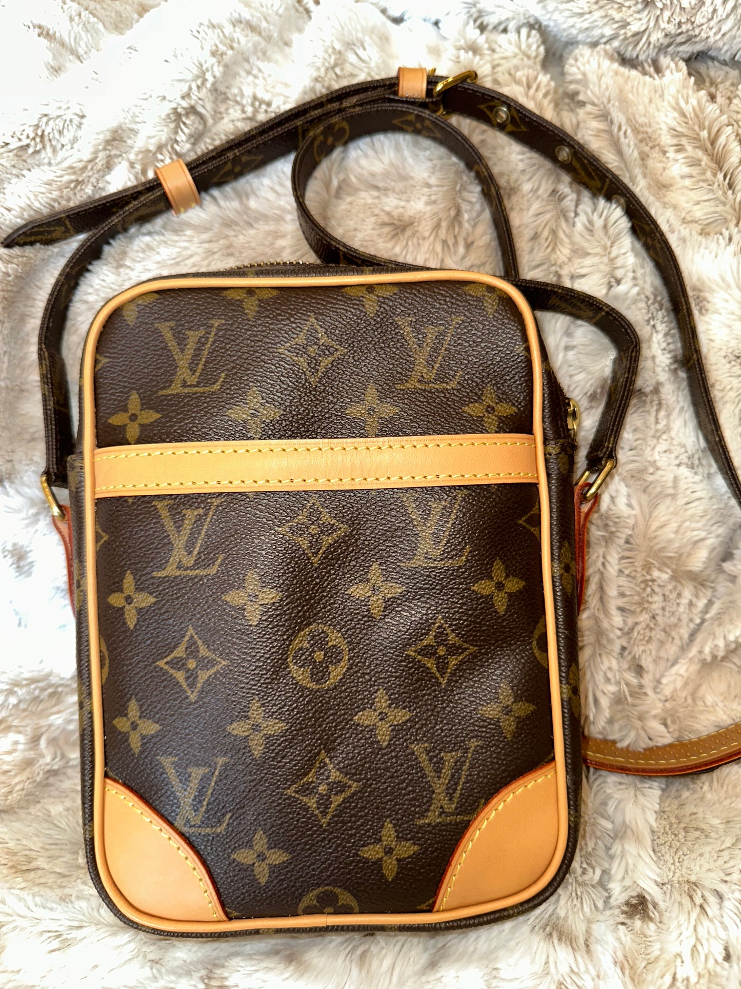 Pre-owned Louis Vuitton Danube crossbody