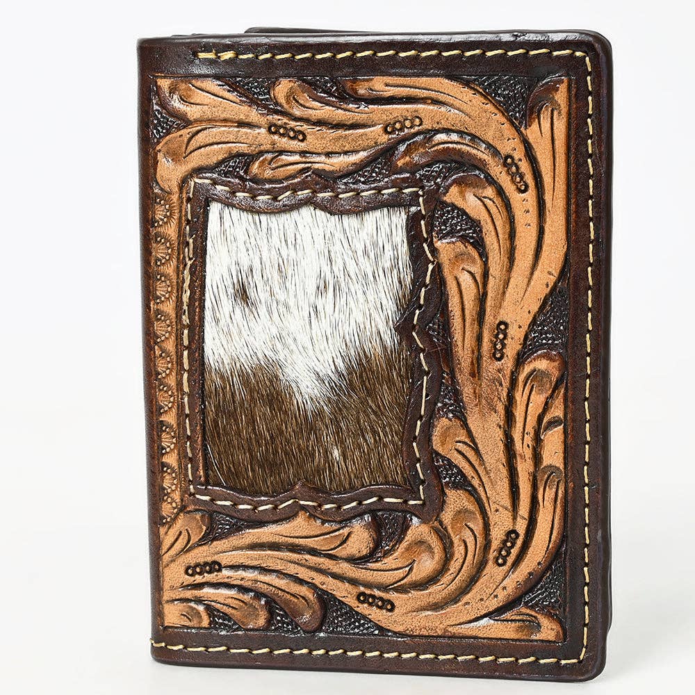 Western Leather Trifold Wallet: BEBGM183-TIF
