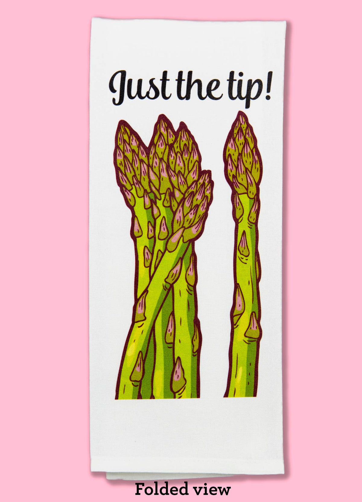 Just The Tip Asparagus Dishtowel