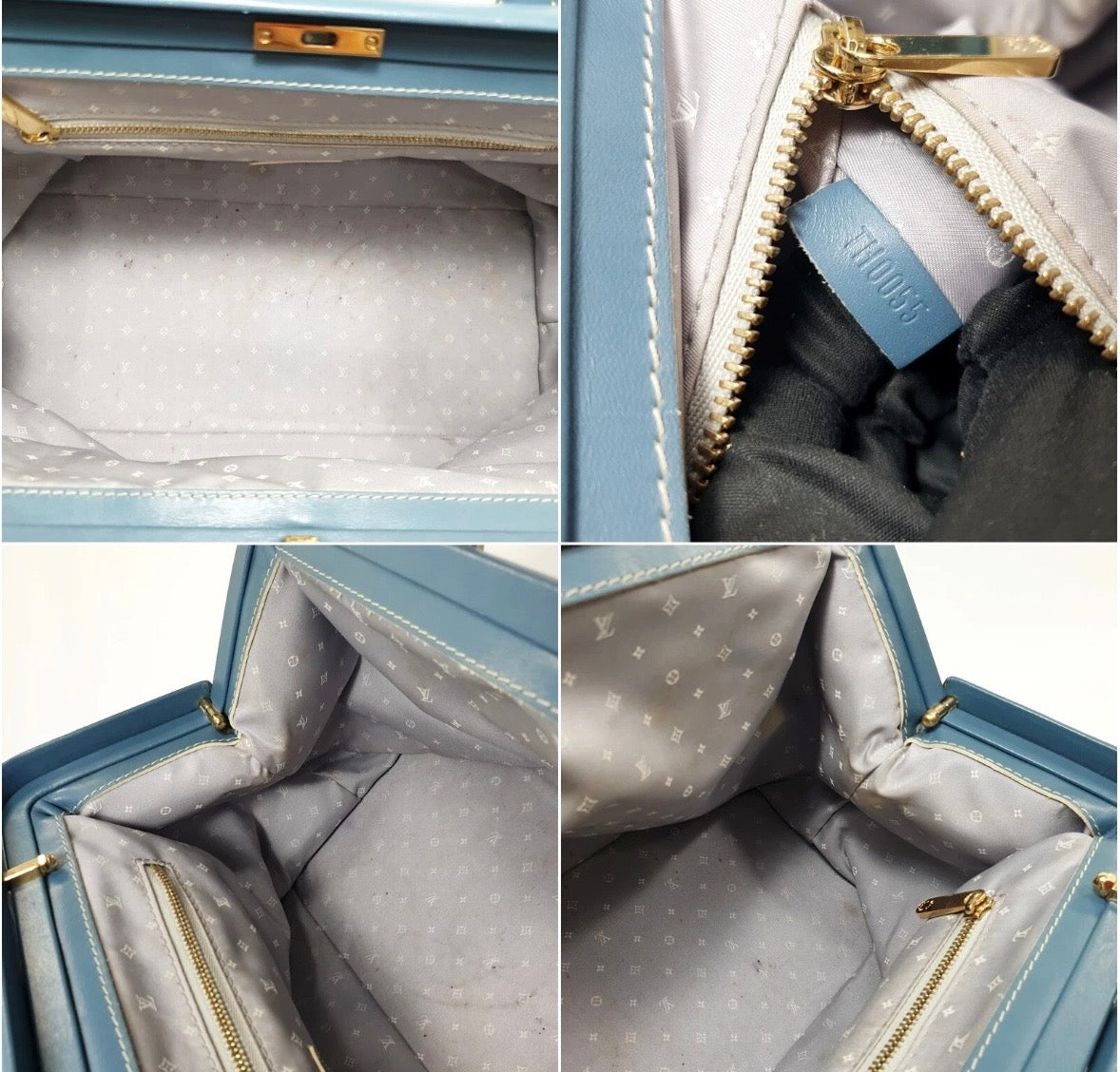 Louis Vuitton Suhali L’Ingenieux PM – Blue Suhali Leather Preloved Authentic