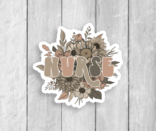 Nurse Vinyl Sticker