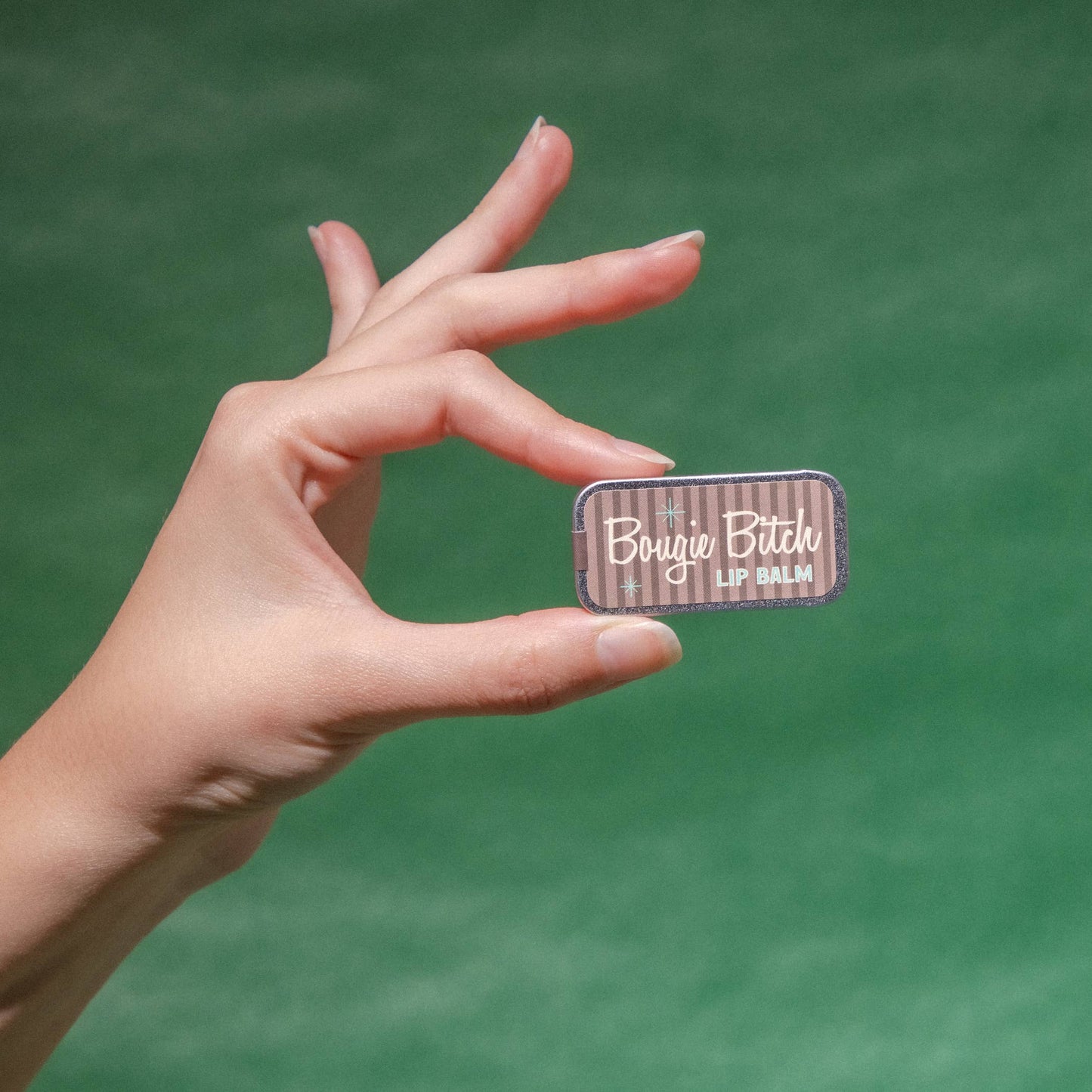 Bougie Bitch Lip Balm | Funny Old School Tin
