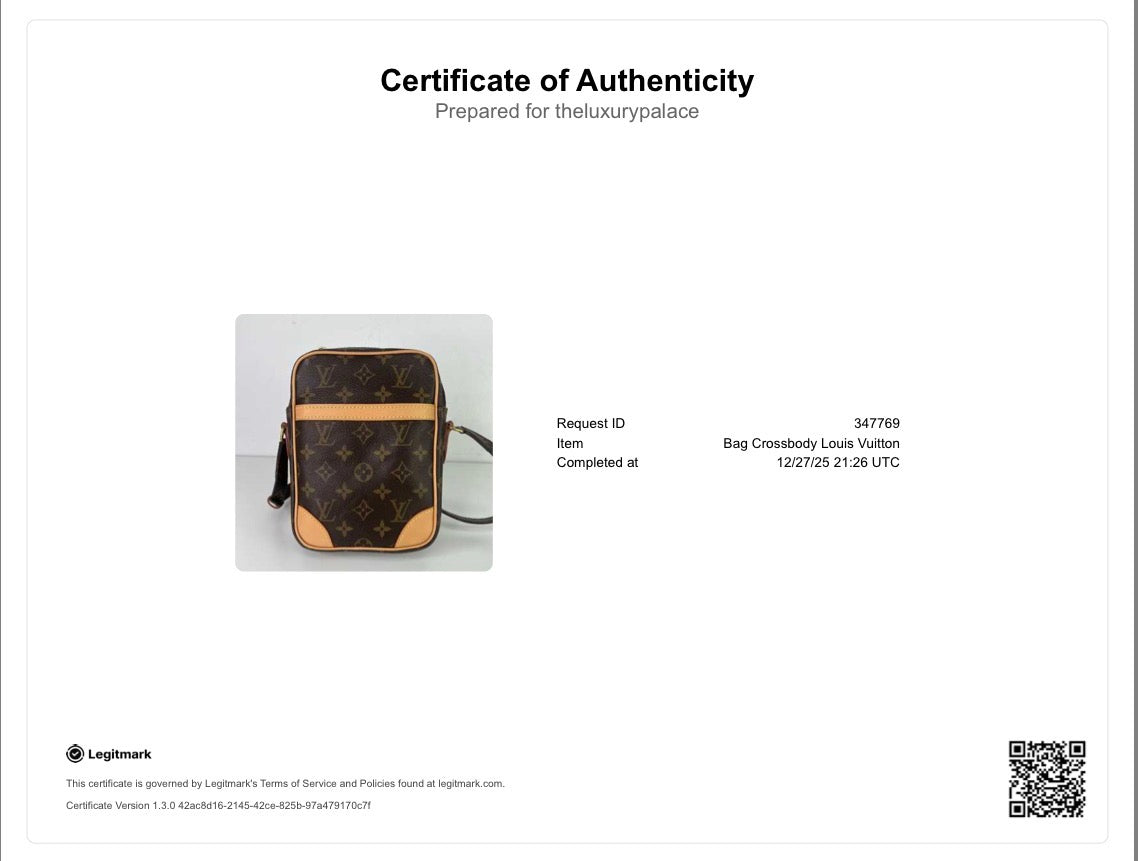 Pre-owned Louis Vuitton Danube crossbody