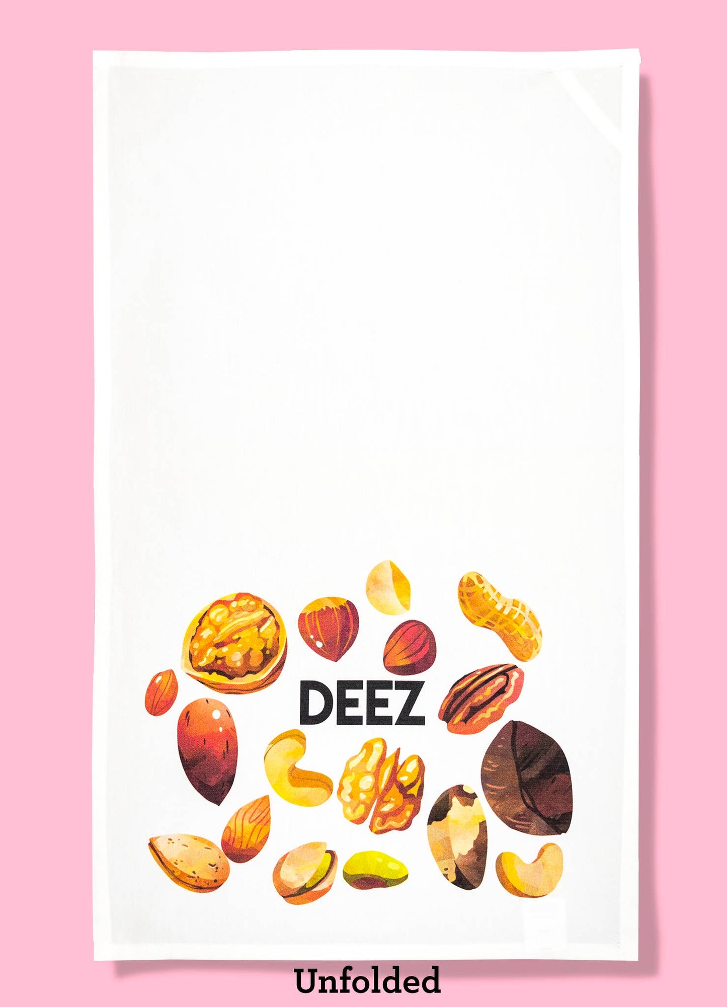DEEZ Nuts Funny Kitchen Towel