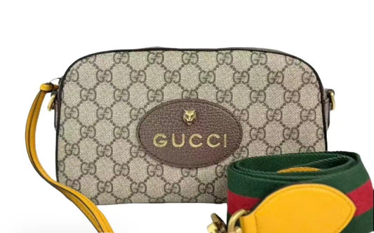 Gucci Neo Vintage GG Supreme Messenger Bag - Preowned Authentic