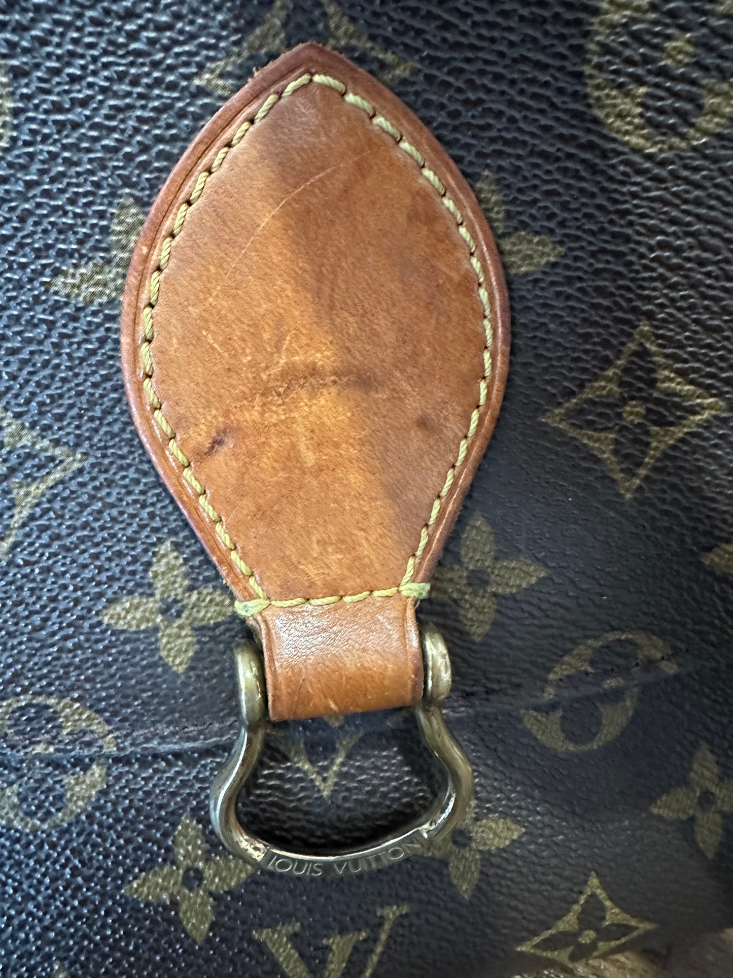 JT014 Preowned Louis Vuitton Monogram Cartouchière GM Crossbody