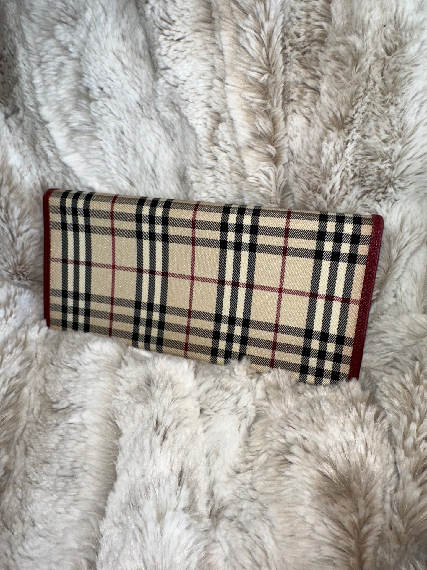 Pre-owned AUTHENTIC Burberry Nova Check long flap wallet #19