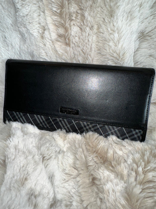 Pre-owned AUTHENTIC Burberry Black Label long flap wallet #20