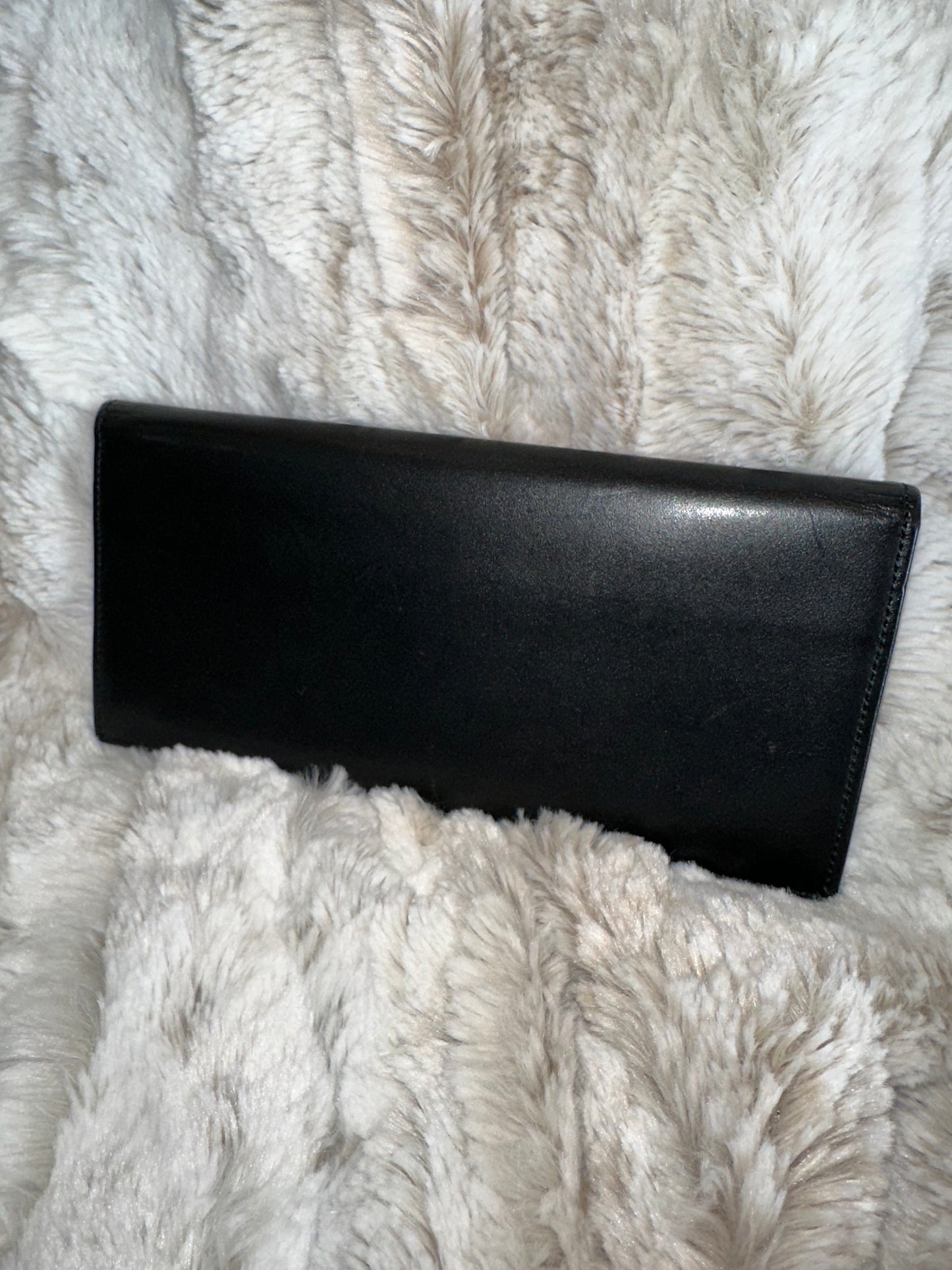 Pre-owned AUTHENTIC Burberry Black Label long flap wallet #20