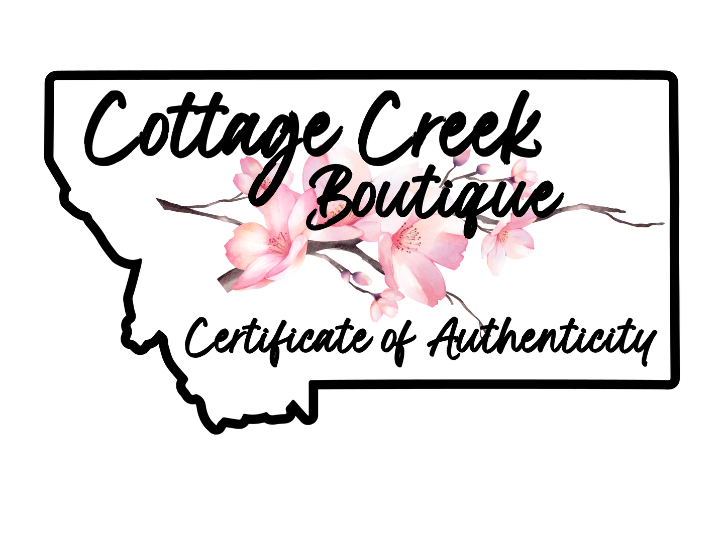 Certificate of authenticity