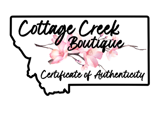 Certificate of authenticity