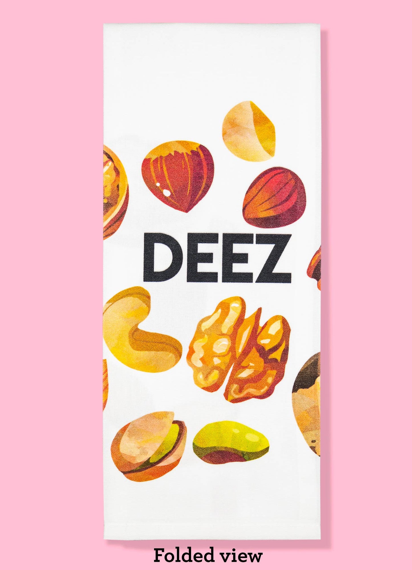 DEEZ Nuts Funny Kitchen Towel