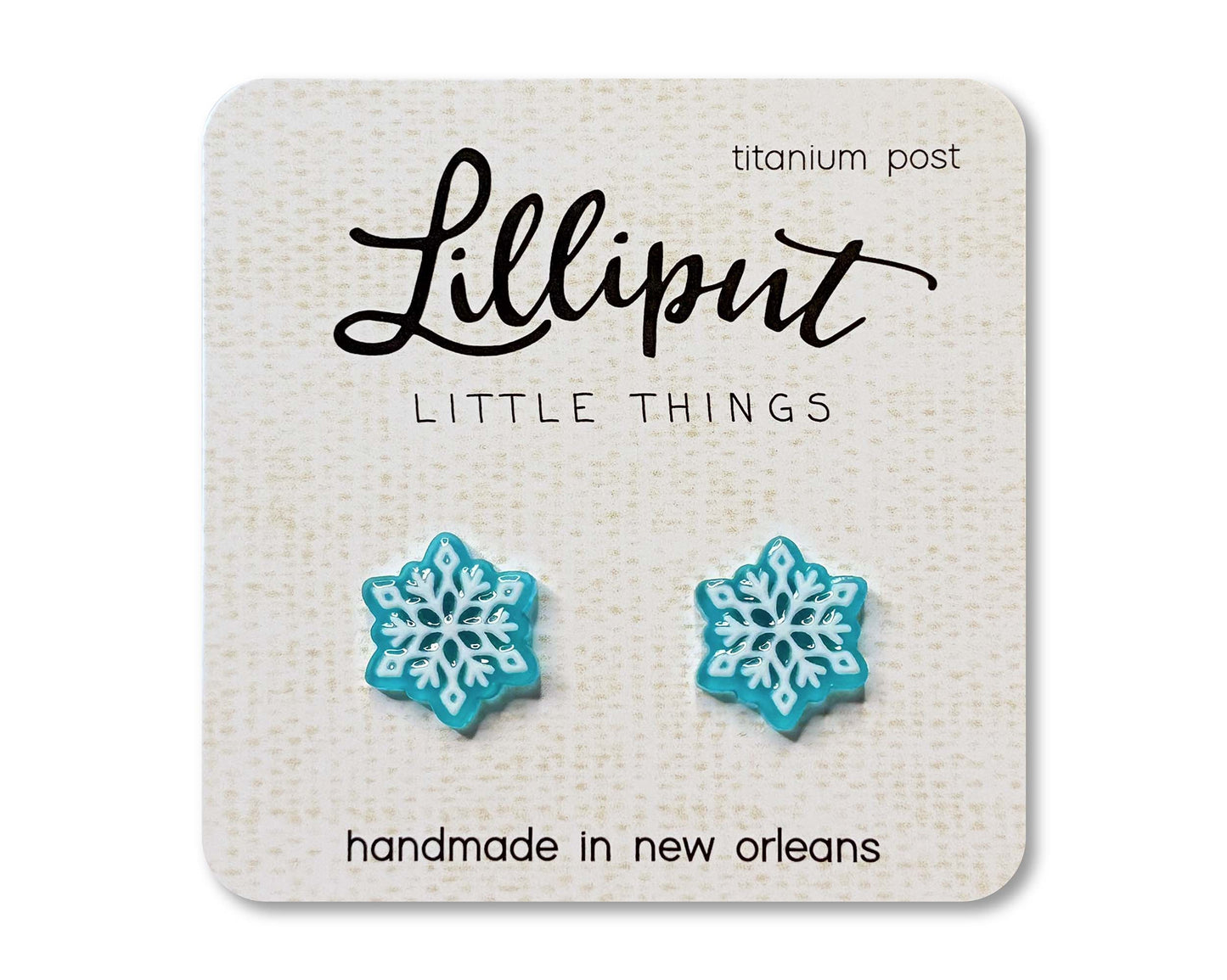 Snowflake Earrings