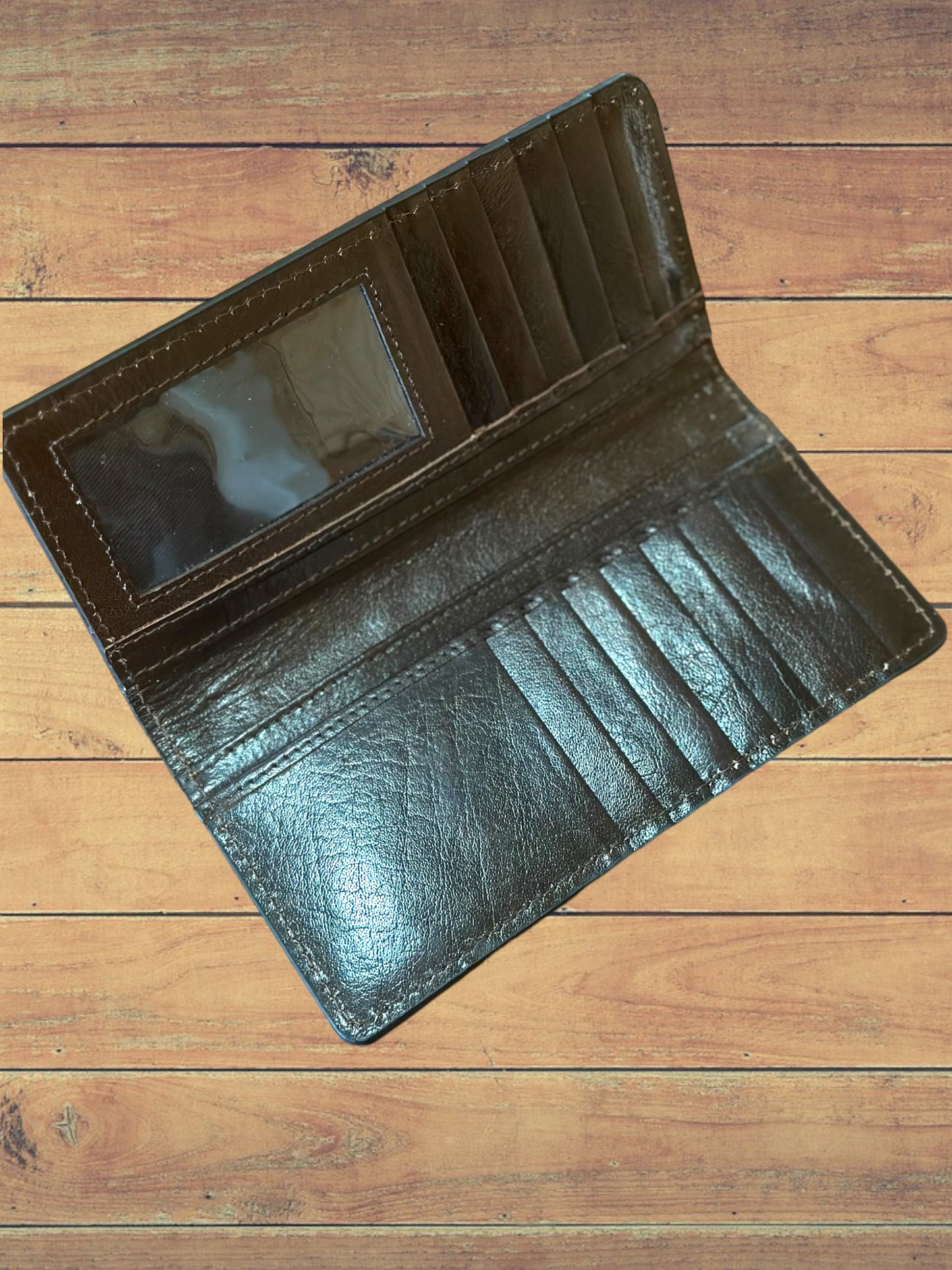 Tooled Men's Cowhide wallet