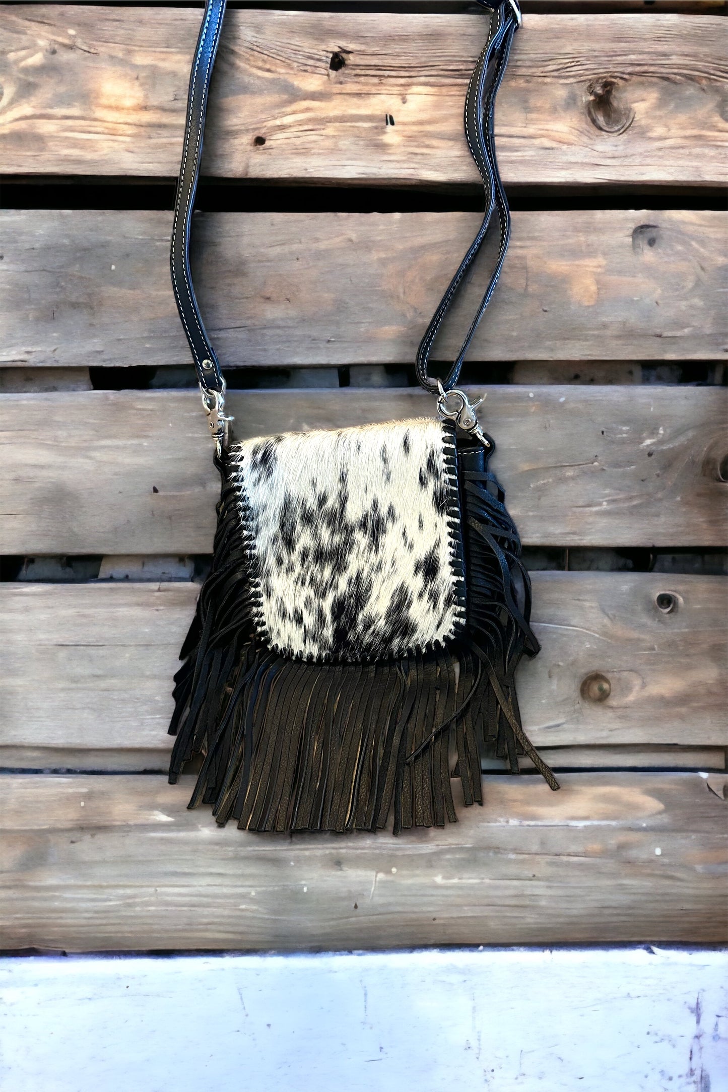 Hairon Cowhide Crossbody Genuine Cowhide Small Crossbody