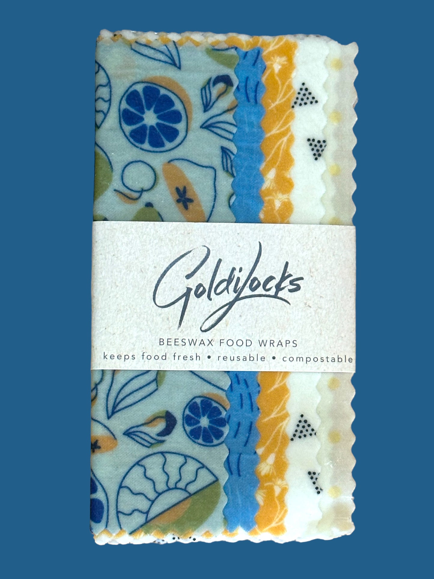 Reusable Beeswax Food Wraps: Itty Bitty Bundle