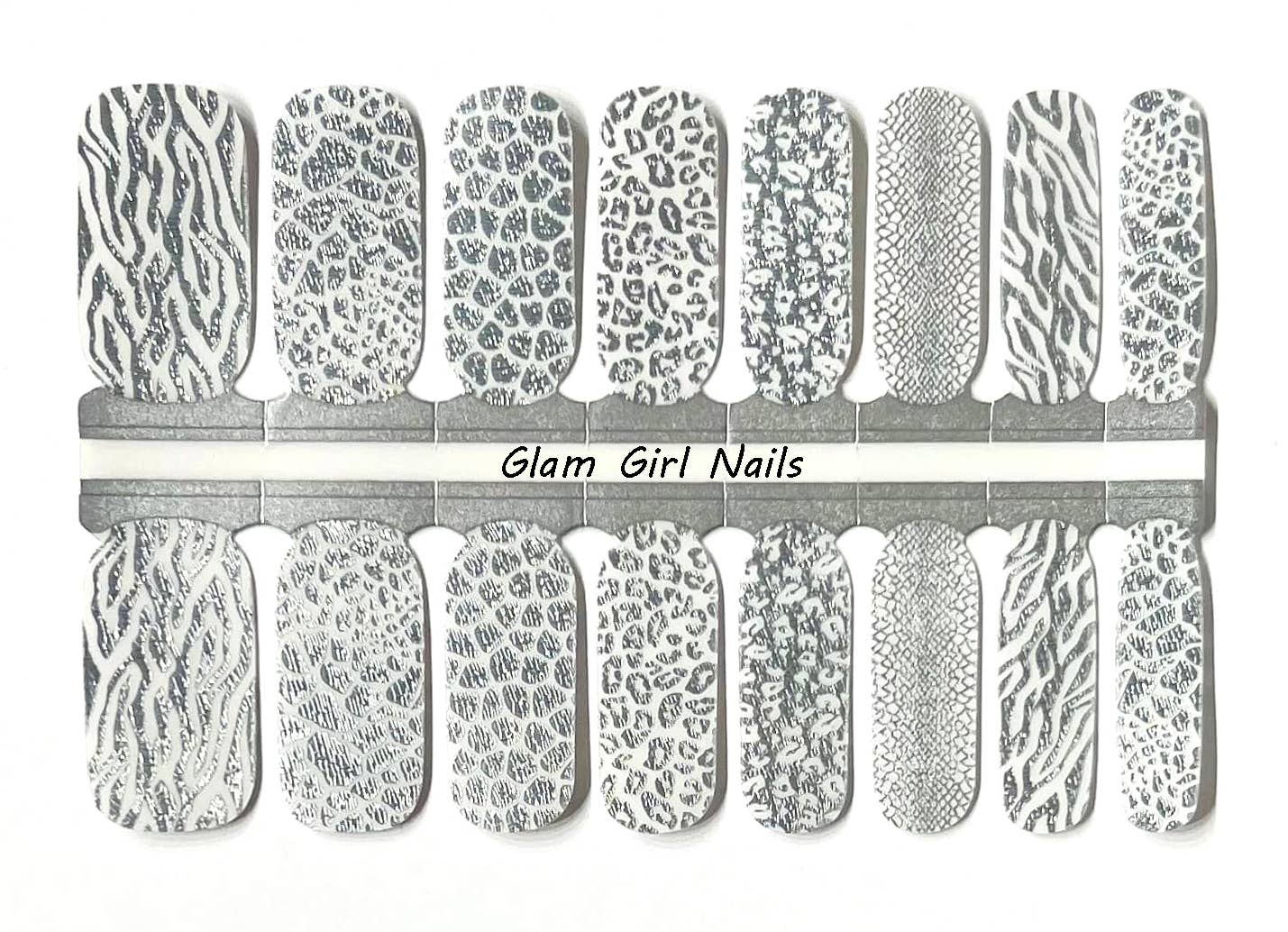 Animal Prints Translucent Overlay Nail Polish Wraps