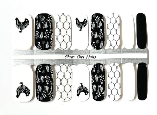 Chicken Coop Nail Polish Strips