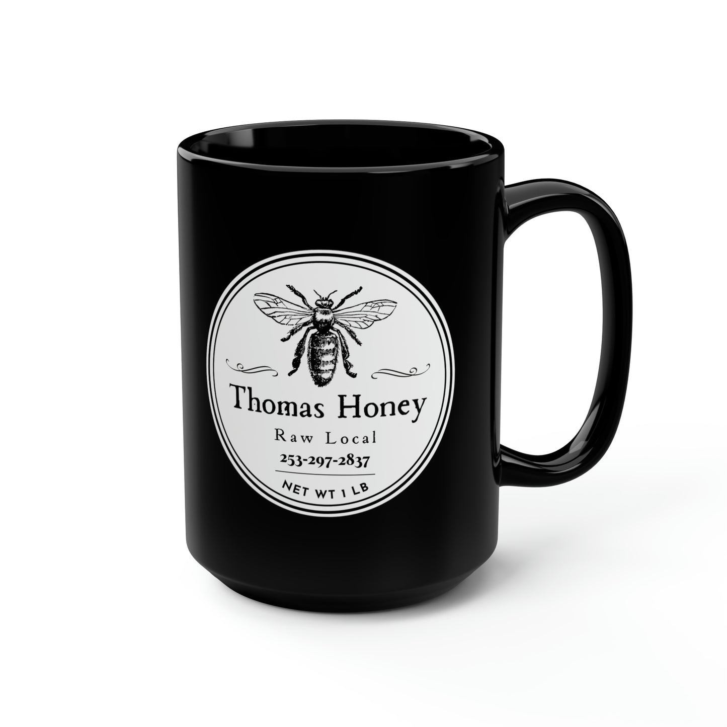 Thomas Honey Black Mug, 15oz