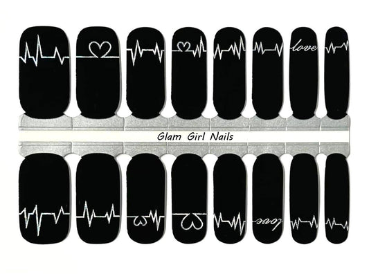 Nurse Love Nail Polish Wraps