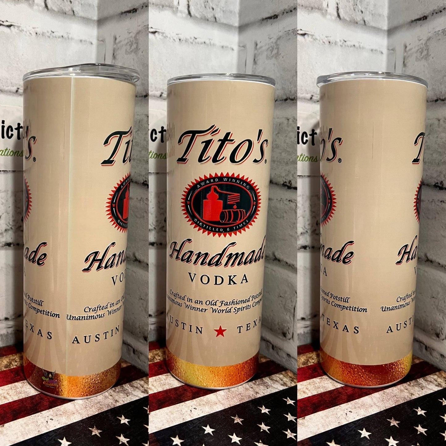 Vodka 20 oz tumbler