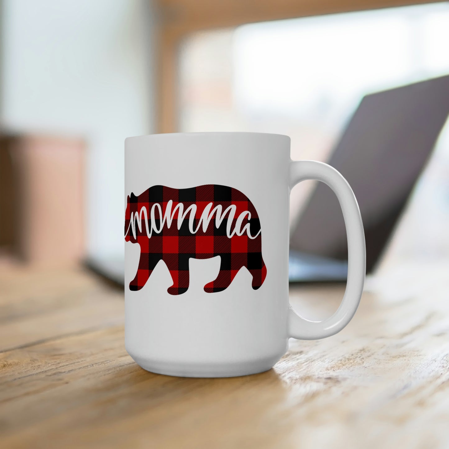 Momma Bear Ceramic Mug 15oz