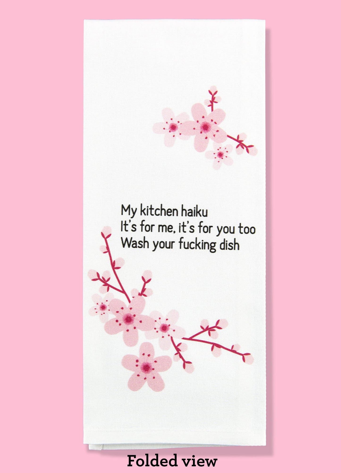 Bad Grandma Designs - My Kitchen Haiku Dishtowel