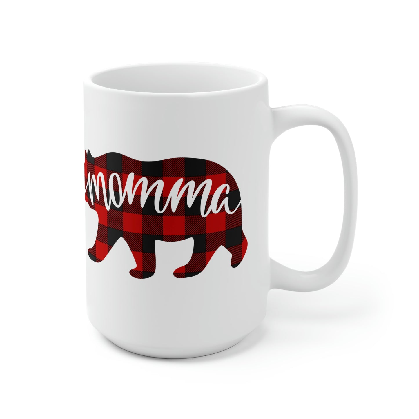 Momma Bear Ceramic Mug 15oz